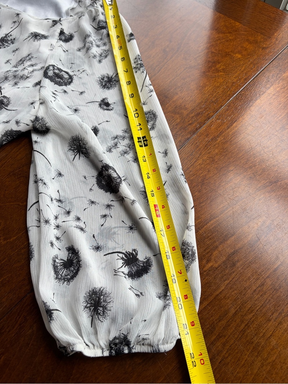 Dressbarn | Dandelion Sheer Blouse - Picture 7 of 12